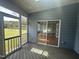 Relaxing screened porch with access to backyard and interior at 7513 Orchard Crest Ct, Apex, NC 27539