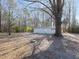Spacious backyard with detached shed at 1354 Mudham Rd, Wendell, NC 27591