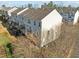 Townhouse community view from above at 1674 Snowmass Way, Durham, NC 27713