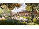 Dog park with seating, shade structures, and dogs playing at 706 Chatham View Rd # 13, Cary, NC 27511