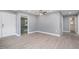 Bright living room with hardwood floors and an open floor plan at 722 Martin St, Durham, NC 27704