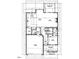 First floor plan showcasing kitchen, dining, Gathering room, study, and garage at 2006 Anna Lilley Dr # 72, Fuquay Varina, NC 27526