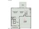 First floor plan showcasing kitchen, Gathering room, and garage at 65 Vili Dr, Broadway, NC 27505