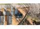 New construction home with driveway and spacious yard, seen from above at 835 Graham St, Burlington, NC 27217