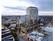 Aerial view of modern high-rise building with city views at 400 W Main St # 2402, Durham, NC 27701