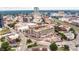 Aerial view of high rise building under construction in city at 400 W Main St # 2602, Durham, NC 27701