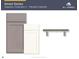 Image of Smart Series Sapphire Collection kitchen cabinets with Merillat cabinetry at 3702 Nova Star Ln, Raleigh, NC 27612