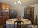 Dining area with hutch and oval table at 2164 Ray Rd, Spring Lake, NC 28390