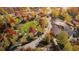 Aerial view of park with walking paths and pavilion at 714 Chatham View Rd # 17, Cary, NC 27511