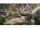 Aerial view of a park with playground and water features at 714 Chatham View Rd # 17, Cary, NC 27511