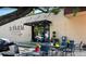 La Farm Bakery exterior with outdoor seating at 714 Chatham View Rd # 17, Cary, NC 27511