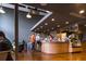 Modern coffee shop interior with seating and counter service at 714 Chatham View Rd # 17, Cary, NC 27511