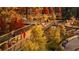 Elevated walkway winding through a park with fall foliage at 714 Chatham View Rd # 17, Cary, NC 27511