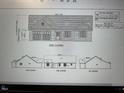 Two-story home with front elevation showcasing a gable roof and attached garage at 2686 Hodges Chapel Rd, Dunn, NC 28334