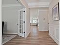 View down a hallway into the living room area at 822 Biltmore, Sanford, NC 27332
