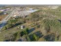 Aerial view showing property and nearby commercial area at 7612 Fayetteville Rd, Raleigh, NC 27603
