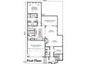 Open floor plan with 2 car garage, screened porch, and office at 3804 Peaceful Creek Trl, Zebulon, NC 27597