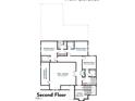Second floor with rec room, 3 bedrooms, and 2 bathrooms at 3804 Peaceful Creek Trl, Zebulon, NC 27597