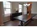 Formal dining room featuring a large table and sideboard at 901 Wildflower Ridge Rd, Wake Forest, NC 27587