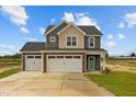 Two-story home with two-car garage and attractive landscaping at 188 Hillwood Dr, Sanford, NC 27332