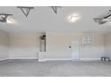 Garage with extra storage and water heater at 98 Thistle Ct, Sanford, NC 27332