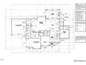 First floor plan displays a spacious layout with 2-car garage, Gathering room, and formal dining at 410 Firefly Overlook, Pittsboro, NC 27312