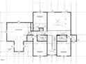 Second floor plan showcasing bedrooms and bathrooms at 133 Slocum Ct, Wendell, NC 27591