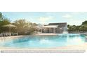 Relaxing community pool with a clubhouse and plenty of seating at 401 Shorthorn Dr, Wake Forest, NC 27587