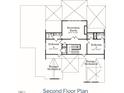 Second floor plan featuring recreation room and bedrooms at 1329 Sanctuary Pond Dr, Raleigh, NC 27603