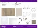 Selection of interior finishes for a new home at 154 Swain St, Clayton, NC 27527