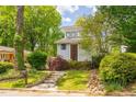 Modern home exterior with stone walkway and landscaping at 617 Tower St, Raleigh, NC 27607