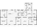 Open floor plan showcasing spacious living areas and multiple bedrooms at 369 Sombrero Ln, Henderson, NC 27537