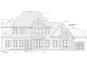 Two-story house with brick veneer and a large front porch at 205 Old Mill Place, Durham, NC 27705