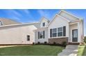 Modern two-story home with gray and white siding at 795 Washington St, Fuquay Varina, NC 27526