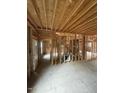 Under construction home showing an open floor plan at 2638 Davis St, Raleigh, NC 27608