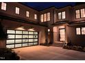 Spacious garage with glass panels and lighting at 2104 Manuel St, Raleigh, NC 27612