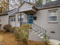 Front view of house, showcasing entryway and steps at 1905 Wagoner St, Durham, NC 27705