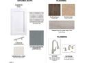 White kitchen cabinets, Carrara tile backsplash, and quartz countertop at 2238 Cherry Top Dr, Fuquay Varina, NC 27526