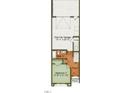 First floor features one-car garage, bedroom, and full bath at 1146 Cottonsprings Dr, Wendell, NC 27591