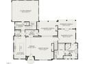 Open floor plan featuring spacious kitchen and owner's suite at 3300 Founding Place, Raleigh, NC 27612