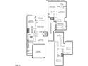 Two-story floor plan featuring primary bedroom, finished basement, and bonus room at 622 Chronicle Dr, Cary, NC 27513