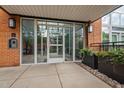 Modern glass and brick building entrance at 200 S Dawson St # 201, Raleigh, NC 27601