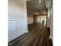 Bright foyer with view into living room and kitchen at 324 Village Walk Dr, Clayton, NC 27527