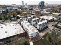 New townhome community with city views and rooftop decks at 3005 Corbell Rd, Durham, NC 27701