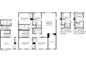 Second floorplan featuring bedrooms, lofts and bathrooms at 521 Impala Trce, Wendell, NC 27591