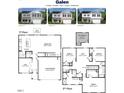 3-4 bed, 2.5 bath, 2-car garage home floor plan at 65 Ethel Ln, Angier, NC 27501