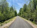 Paved walking trail through lush green trees at 4929 Trout Crest Court, Raleigh, NC 27604