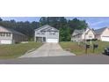 Gray two-story house with a double garage at 700 Quail Ct, Creedmoor, NC 27522