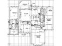 Main floor plan showcasing an open concept layout with kitchen, Gathering room, and Primary suite at 142 Lila Dr, Pittsboro, NC 27312