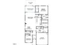 One story floor plan with open concept kitchen and living area at 108 Ascot, Rocky Mount, NC 27804